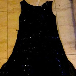 Black sparkle dress